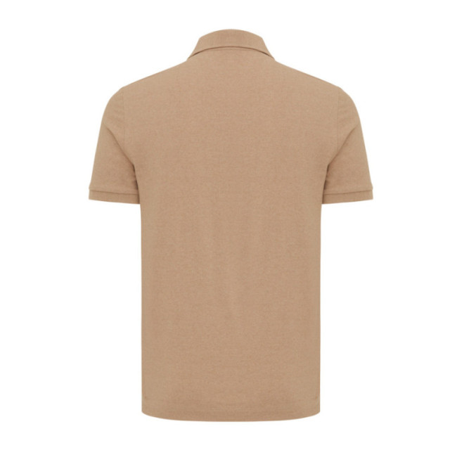 Polo publicitaire en coton piqué et recyclé Iqoniq Yosemite 