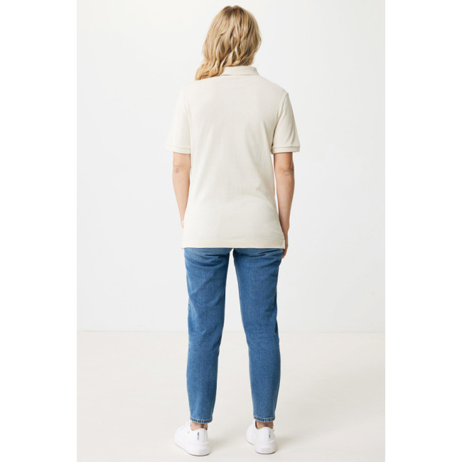 Polo publicitaire en coton piqué et recyclé Iqoniq Yosemite 