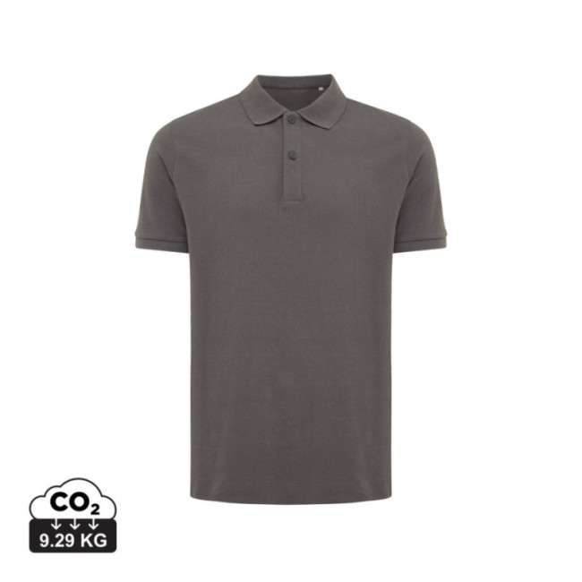 Polo publicitaire en coton piqué et recyclé Iqoniq Yosemite 