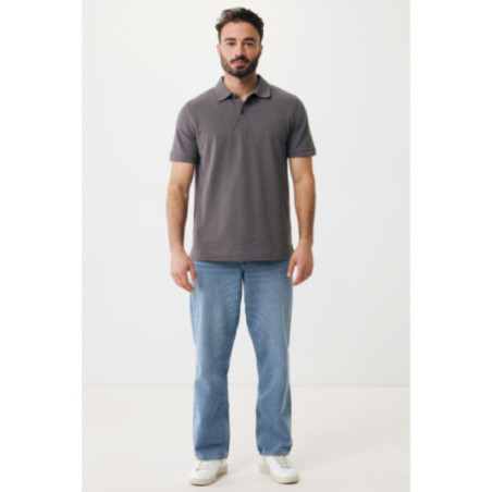 Polo publicitaire en coton piqué et recyclé Iqoniq Yosemite 