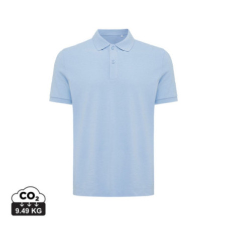 Polo publicitaire en coton piqué et recyclé Iqoniq Yosemite 