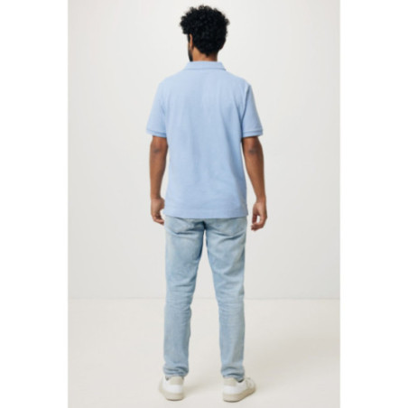 Polo publicitaire en coton piqué et recyclé Iqoniq Yosemite 