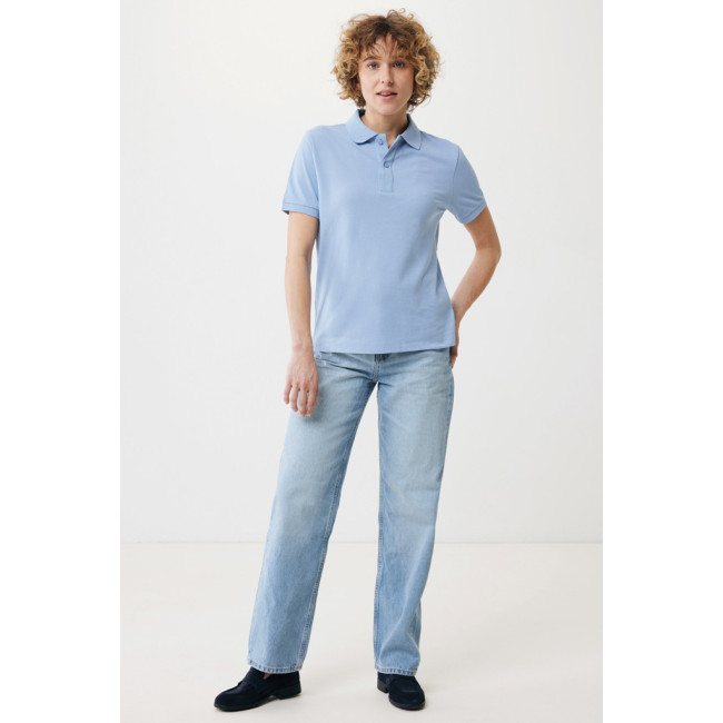 Polo publicitaire en coton piqué et recyclé Iqoniq Yosemite 