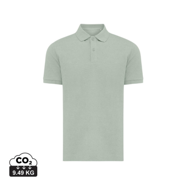 Polo publicitaire en coton piqué et recyclé Iqoniq Yosemite 
