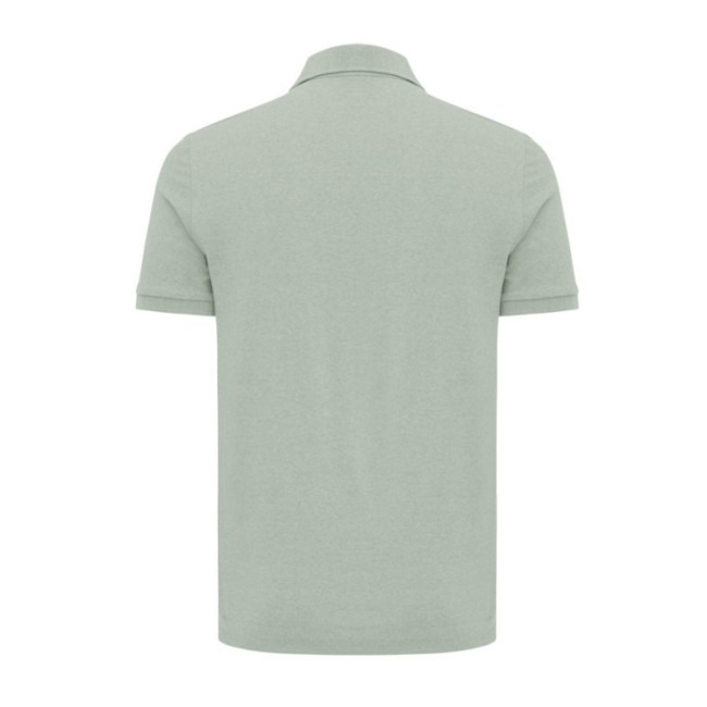 Polo publicitaire en coton piqué et recyclé Iqoniq Yosemite 