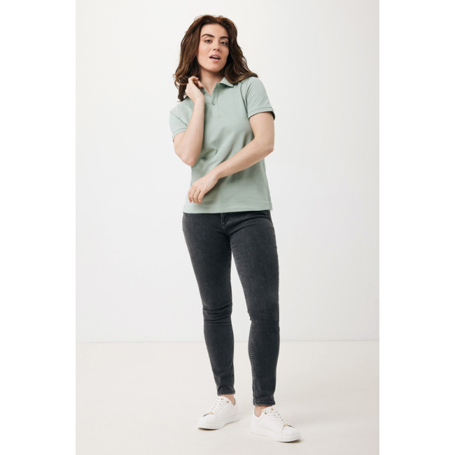Polo publicitaire en coton piqué et recyclé Iqoniq Yosemite 