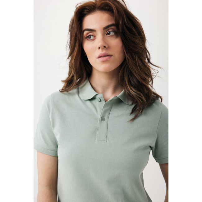 Polo publicitaire en coton piqué et recyclé Iqoniq Yosemite 
