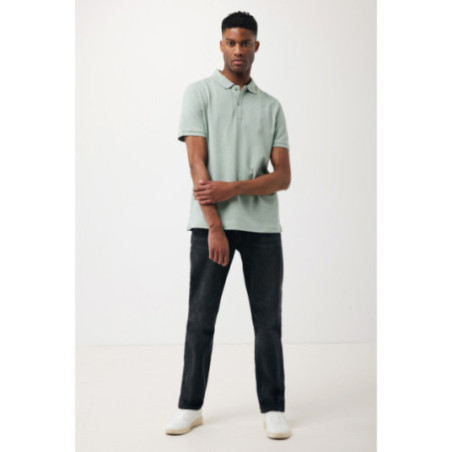 Polo publicitaire en coton piqué et recyclé Iqoniq Yosemite 