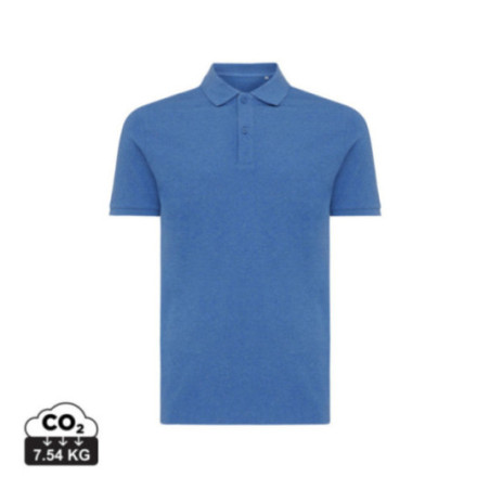 Polo publicitaire en coton piqué et recyclé Iqoniq Yosemite 
