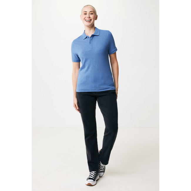 Polo publicitaire en coton piqué et recyclé Iqoniq Yosemite 