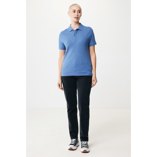 Polo publicitaire en coton piqué et recyclé Iqoniq Yosemite 