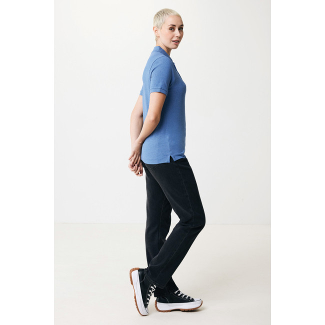 Polo publicitaire en coton piqué et recyclé Iqoniq Yosemite 