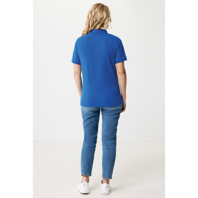 Polo publicitaire en coton piqué et recyclé Iqoniq Yosemite 