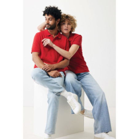 Polo publicitaire en coton piqué et recyclé Iqoniq Yosemite 
