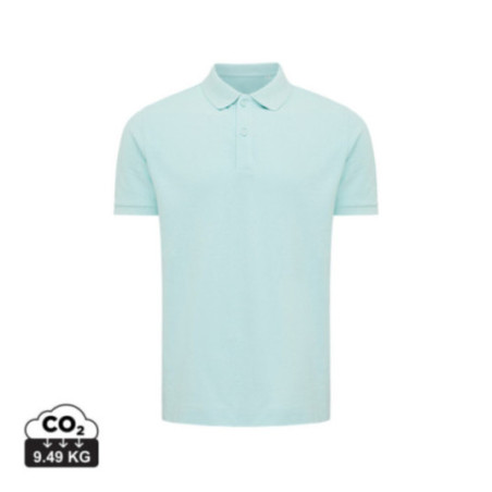 Polo publicitaire en coton piqué et recyclé Iqoniq Yosemite 