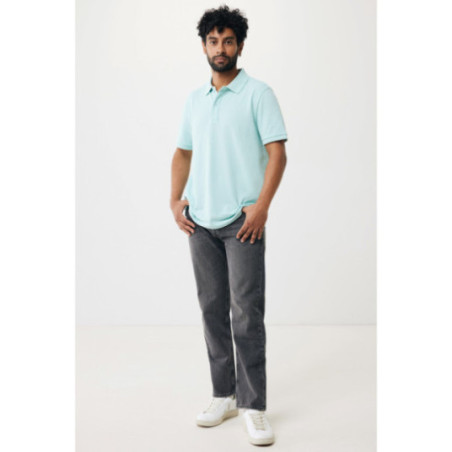 Polo publicitaire en coton piqué et recyclé Iqoniq Yosemite 