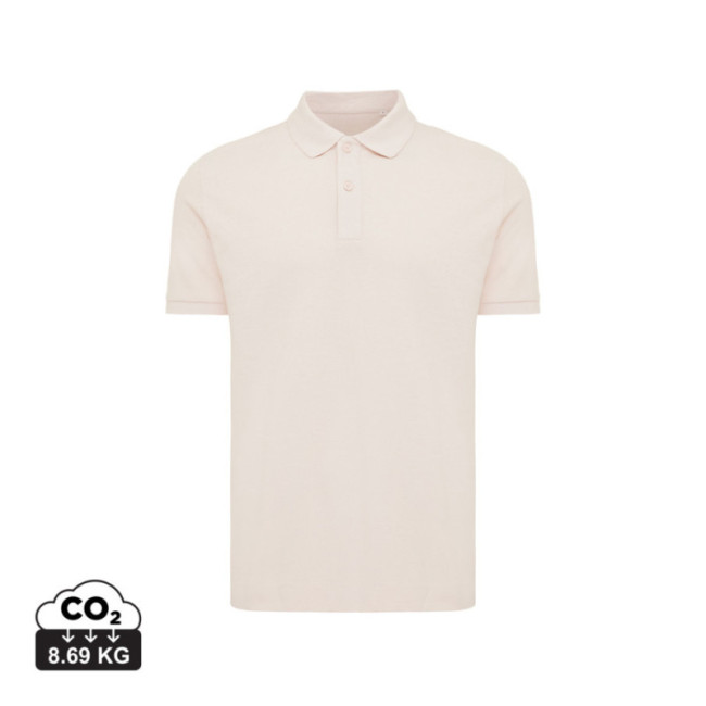 Polo publicitaire en coton piqué et recyclé Iqoniq Yosemite 