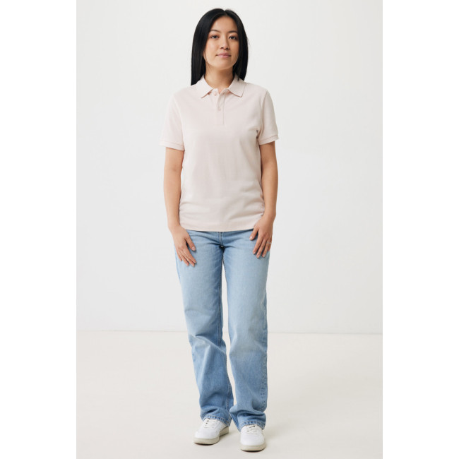 Polo publicitaire en coton piqué et recyclé Iqoniq Yosemite 