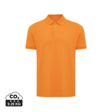 Polo publicitaire en coton piqué et recyclé Iqoniq Yosemite 