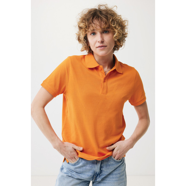 Polo publicitaire en coton piqué et recyclé Iqoniq Yosemite 