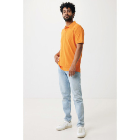 Polo publicitaire en coton piqué et recyclé Iqoniq Yosemite 