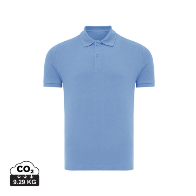 Polo publicitaire en coton piqué et recyclé Iqoniq Yosemite 