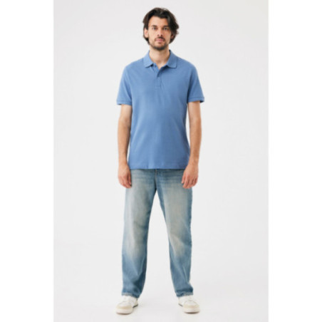 Polo publicitaire en coton piqué et recyclé Iqoniq Yosemite 
