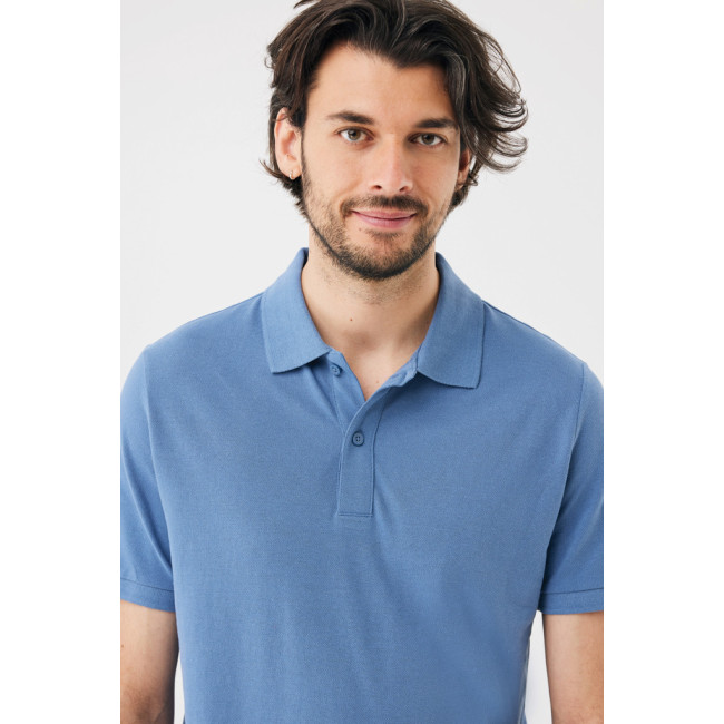 Polo publicitaire en coton piqué et recyclé Iqoniq Yosemite 