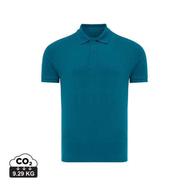 Polo publicitaire en coton piqué et recyclé Iqoniq Yosemite 