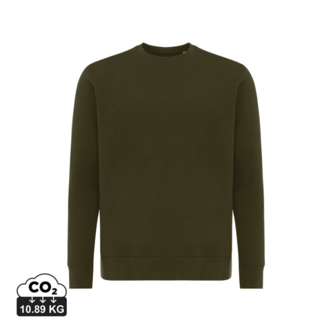 Sweat personnalisé en coton recyclé Iqoniq Etosha 