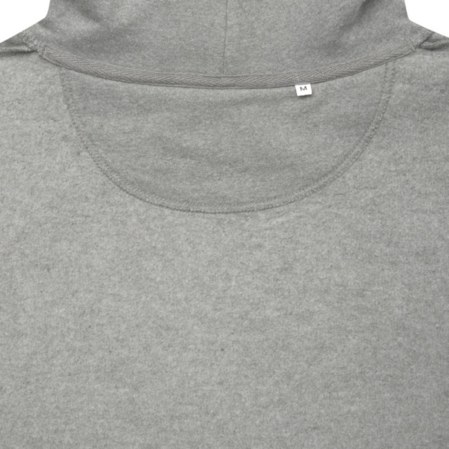 Sweat à capuche en coton recyclé non teinté Iqoniq Torres 