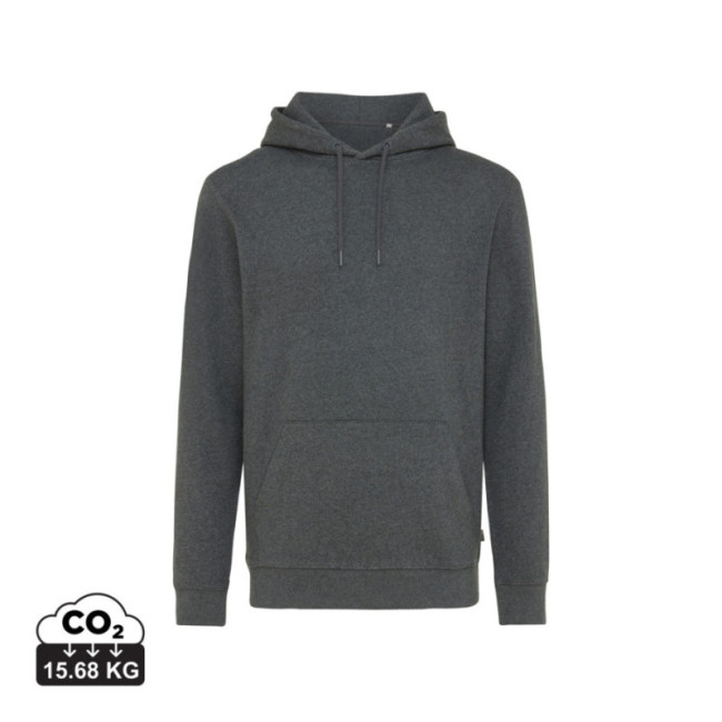 Sweat à capuche en coton recyclé non teinté Iqoniq Torres 