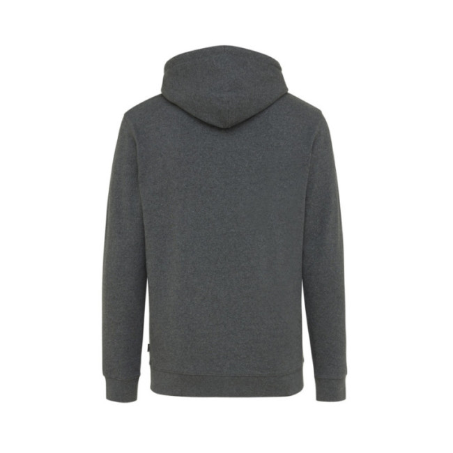 Sweat à capuche en coton recyclé non teinté Iqoniq Torres 