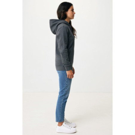 Sweat à capuche en coton recyclé non teinté Iqoniq Torres 