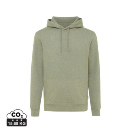 Sweat à capuche en coton recyclé non teinté Iqoniq Torres 