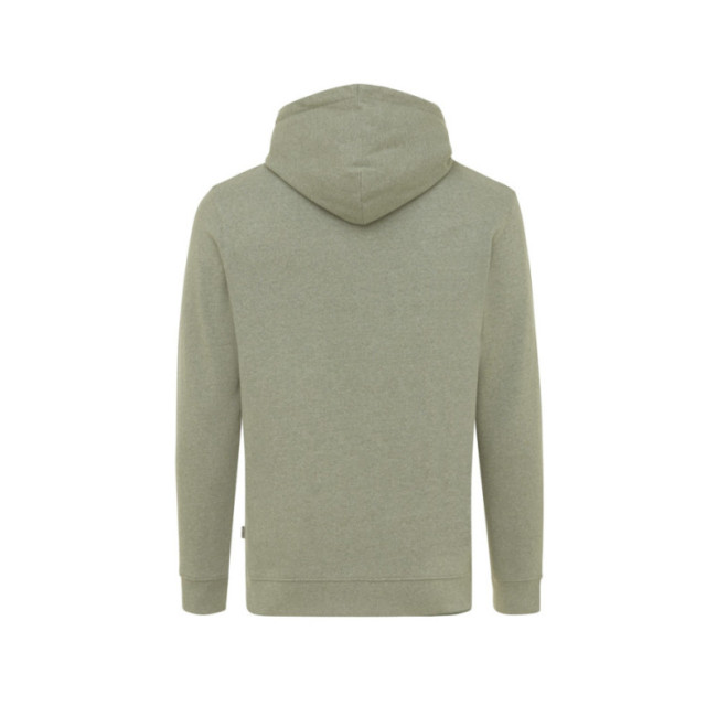 Sweat à capuche en coton recyclé non teinté Iqoniq Torres 