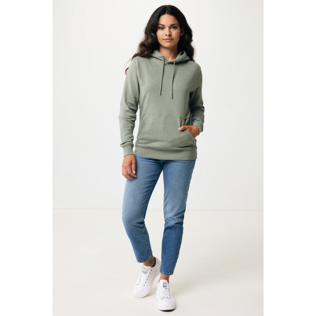 Sweat à capuche en coton recyclé non teinté Iqoniq Torres 