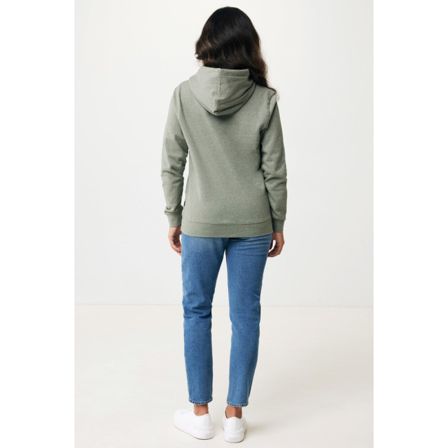 Sweat à capuche en coton recyclé non teinté Iqoniq Torres 