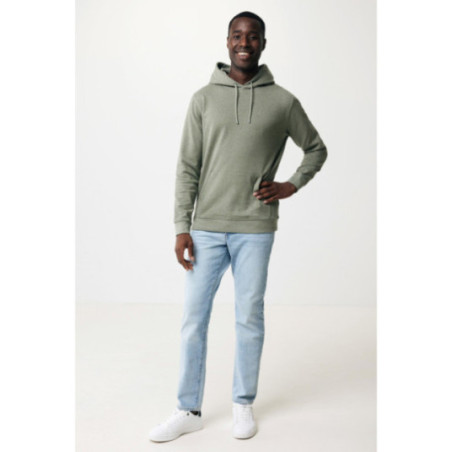 Sweat à capuche en coton recyclé non teinté Iqoniq Torres 