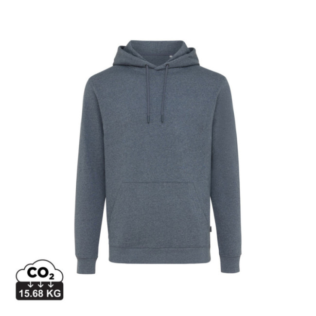 Sweat à capuche en coton recyclé non teinté Iqoniq Torres 