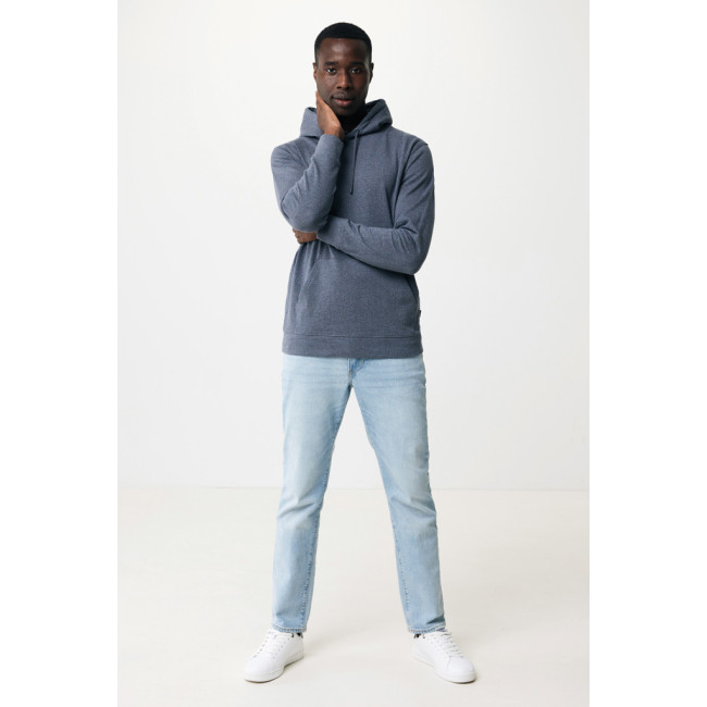 Sweat à capuche en coton recyclé non teinté Iqoniq Torres 