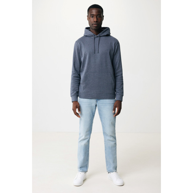 Sweat à capuche en coton recyclé non teinté Iqoniq Torres 