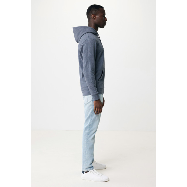 Sweat à capuche en coton recyclé non teinté Iqoniq Torres 