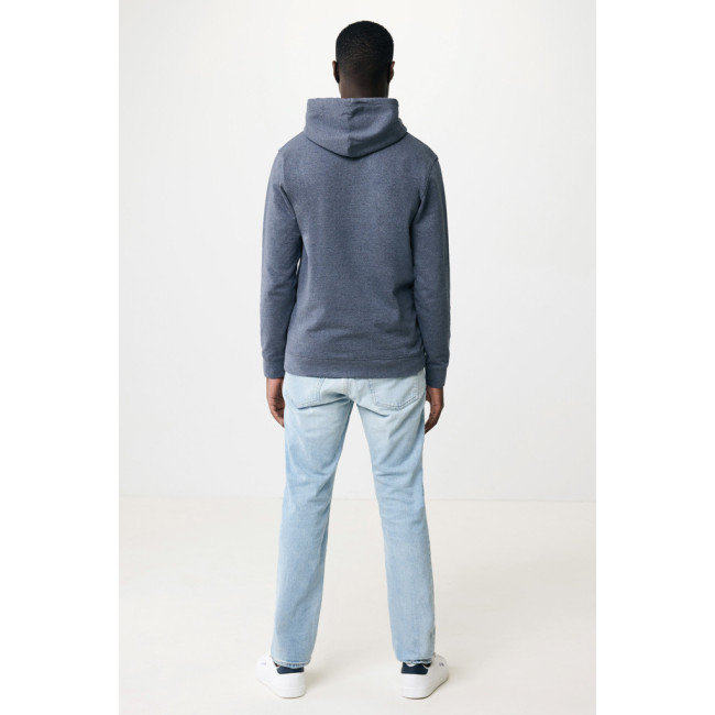 Sweat à capuche en coton recyclé non teinté Iqoniq Torres 