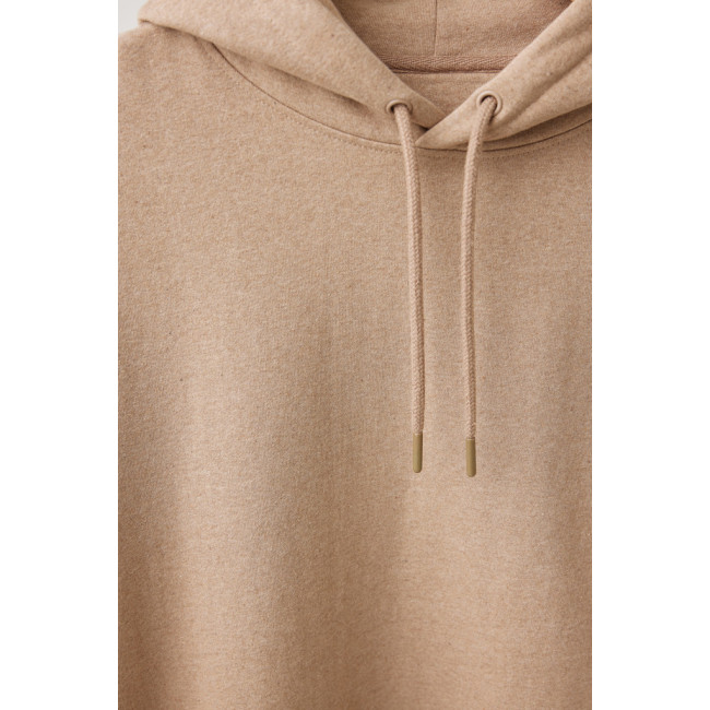 Sweat à capuche en coton recyclé non teinté Iqoniq Torres 