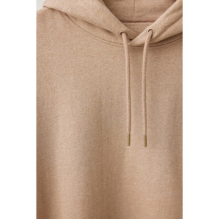 Sweat à capuche en coton recyclé non teinté Iqoniq Torres 