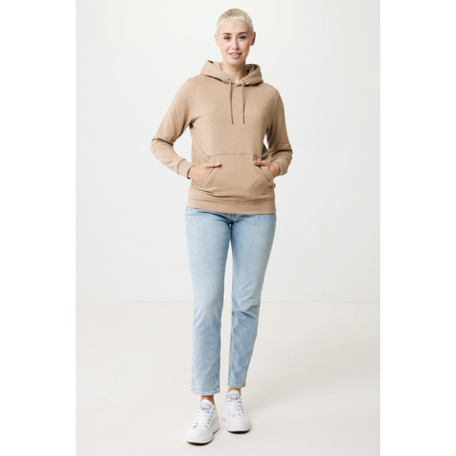 Sweat à capuche en coton recyclé non teinté Iqoniq Torres 