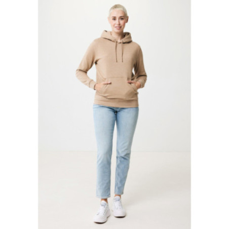 Sweat à capuche en coton recyclé non teinté Iqoniq Torres 