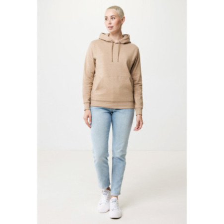 Sweat à capuche en coton recyclé non teinté Iqoniq Torres 