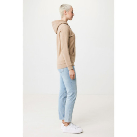 Sweat à capuche en coton recyclé non teinté Iqoniq Torres 
